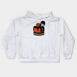 creepypasta food chibi (jeff the killer) Kids Hoodie